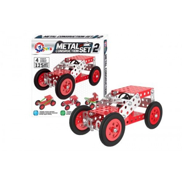 

Конструктор металлический Metal Set, 125 деталей 6405