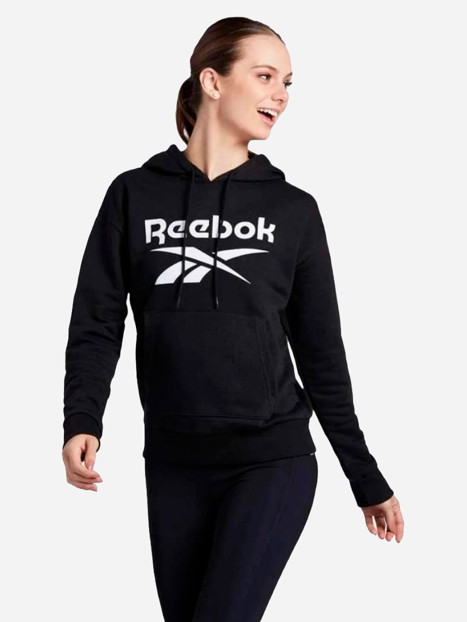 Акція на Худі жіноче Reebok IQ4427 S Чорне від Rozetka