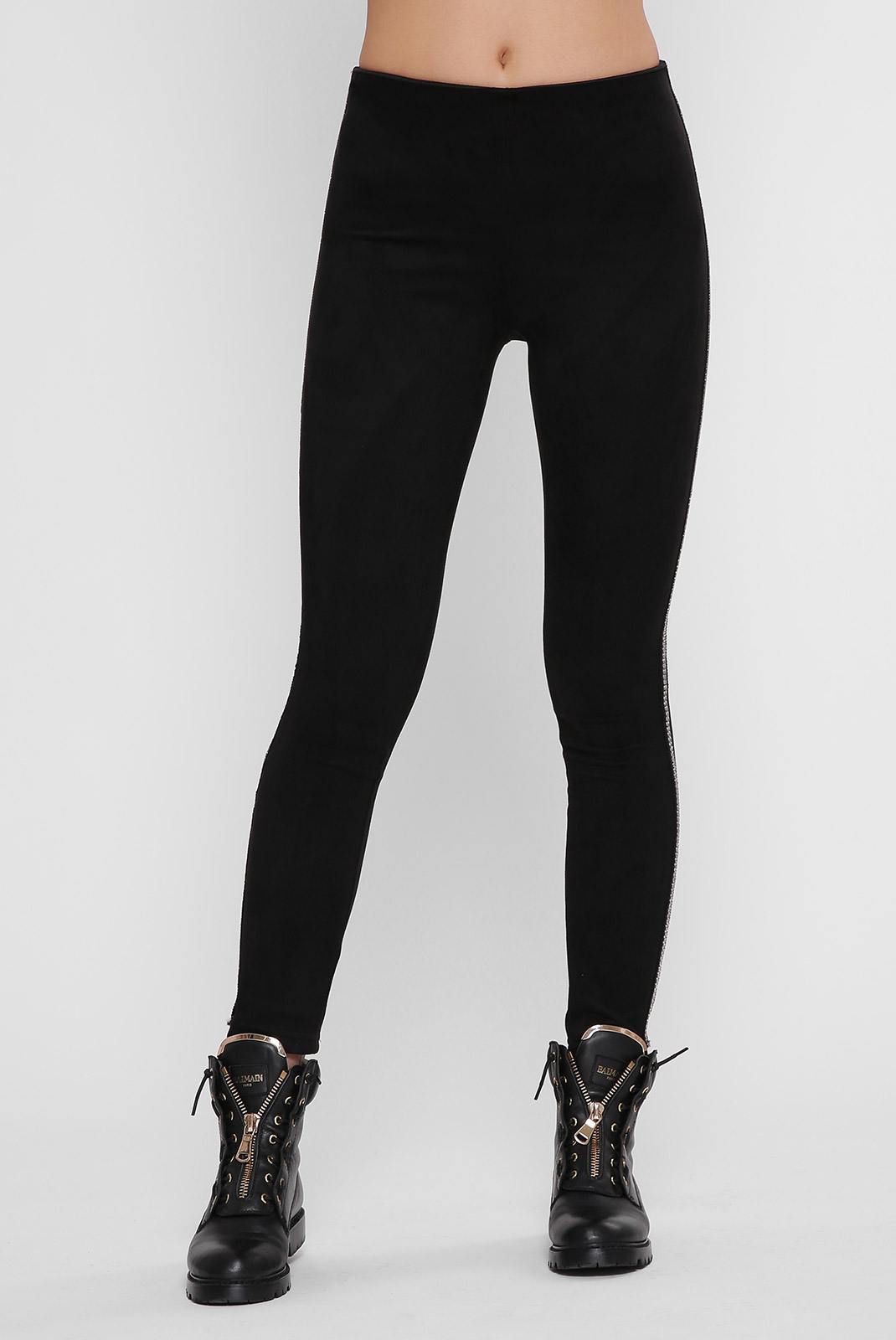 

Лосины ARTSTYLE LEGGINGS Guipure metal LSN-336A (черные) 46 (LSN-336A)