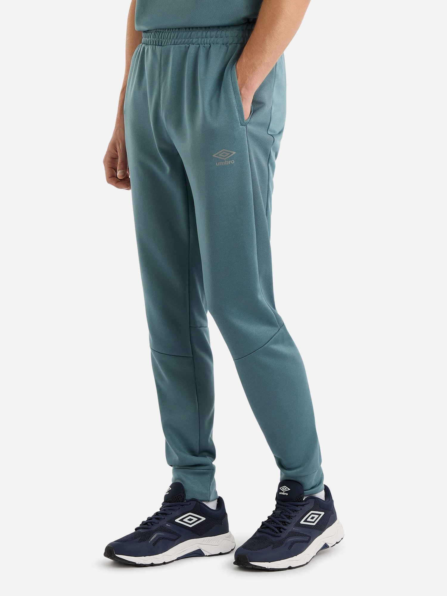 Акція на Спортивні штани чоловічі Umbro Sportswear Poly Pant 66547U-MLD L Темно-салатові від Rozetka