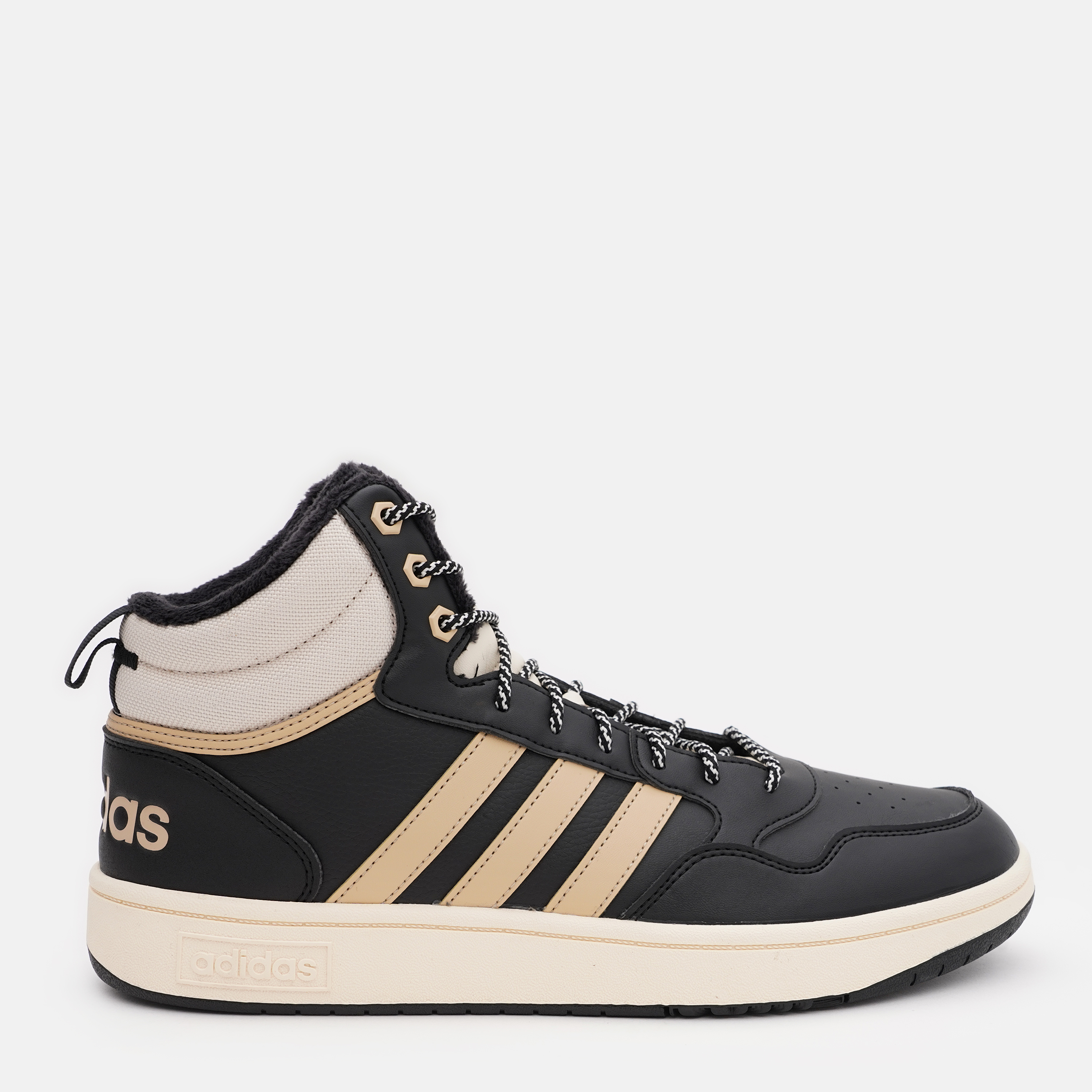 Акція на Чоловічі зимові черевики Adidas Hoops 3.0 Mid Wtr IG7927 46.5 (11.5UK) 30 см Cblack/Magbei/Wonwhi від Rozetka