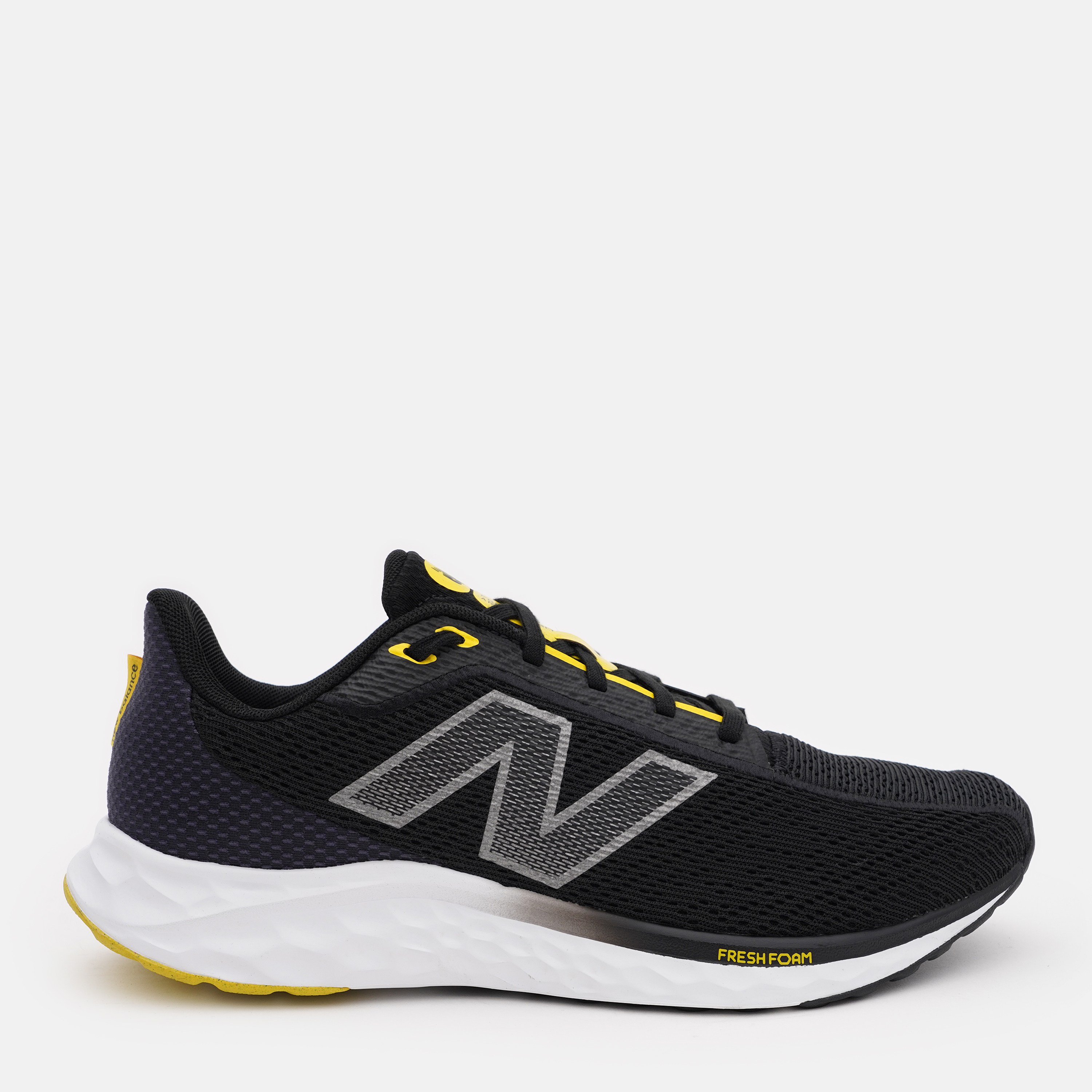 Акція на Чоловічі кросівки для бігу New Balance Arishi MARISYY4 45.5 (11.5US) 29.5 см Чорний/Жовтий від Rozetka