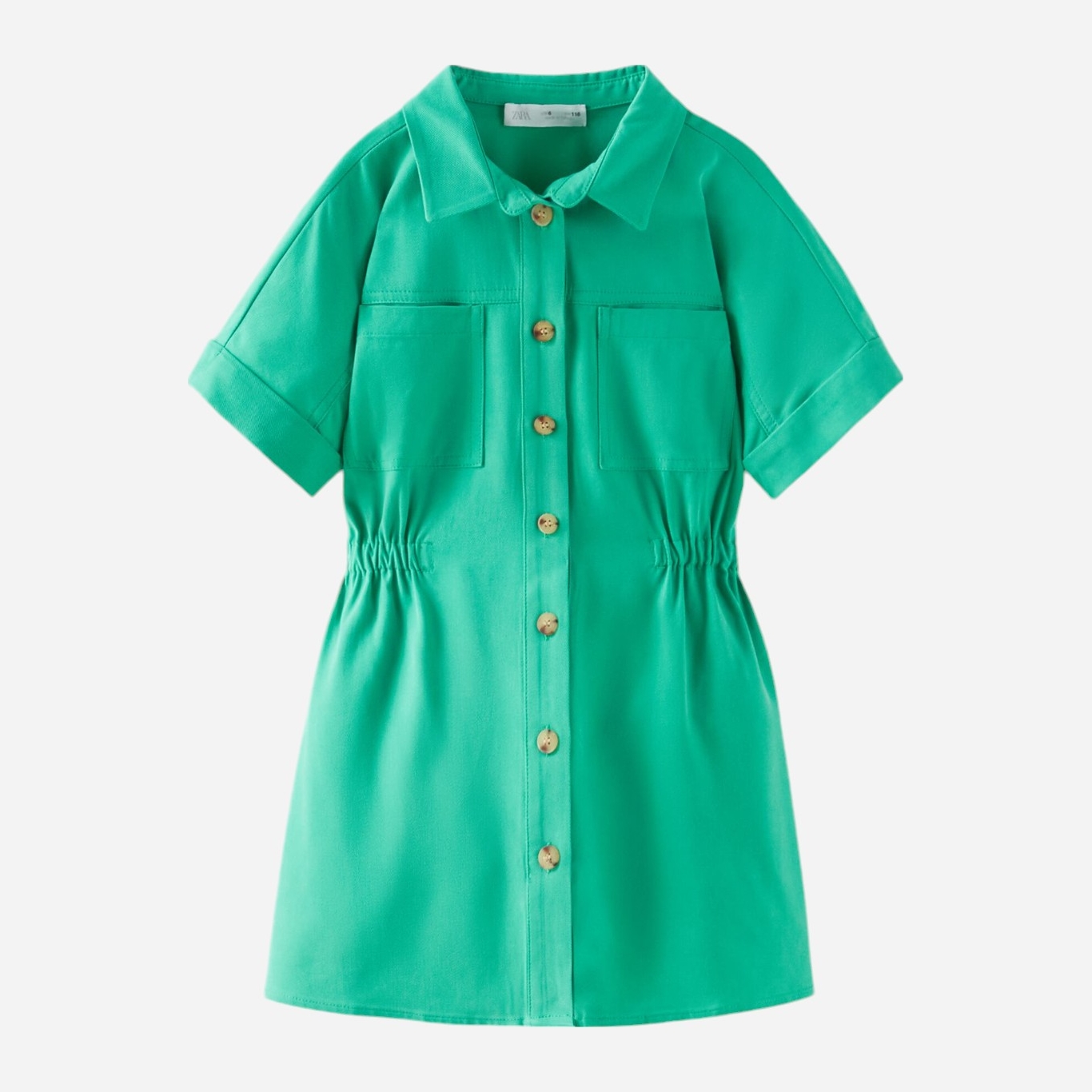 Акція на Сукня для дівчат Zara 1639/615 116 см Green від Rozetka