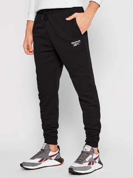 Акція на Спортивні штани чоловічі Reebok Ri Ft Jogger GJ0554 XL Чорні від Rozetka