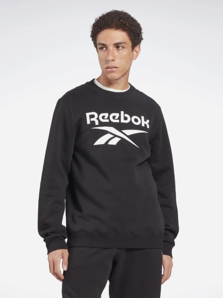 Акція на Світшот чоловічий Reebok H54791 M Чорний від Rozetka