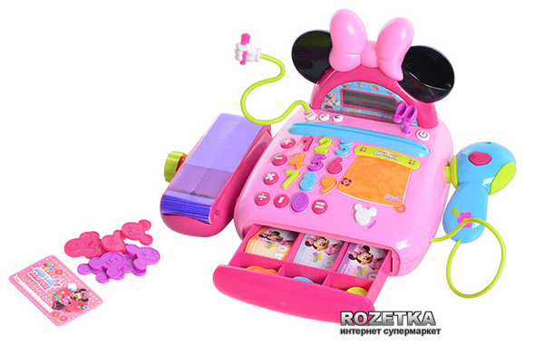 Электронная касса IMC Toys Minnie Розовая (180154) – фото, отзывы ...