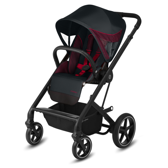 

Коляска Balios S Lux Victory Black black (с бампером)