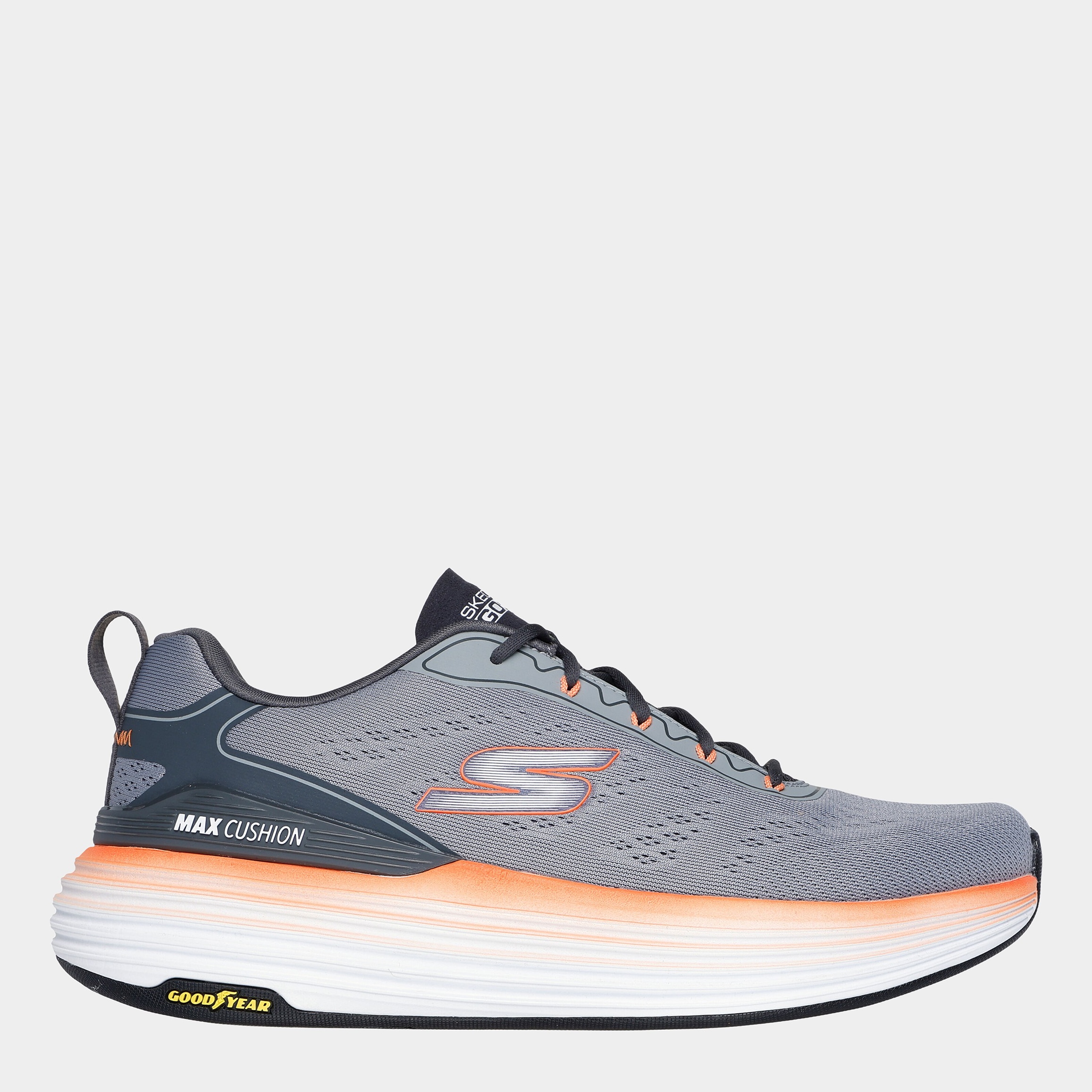 Акція на Чоловічі кросівки для бігу Skechers 220930 GRY 43 (10US) 28 см Сірі від Rozetka