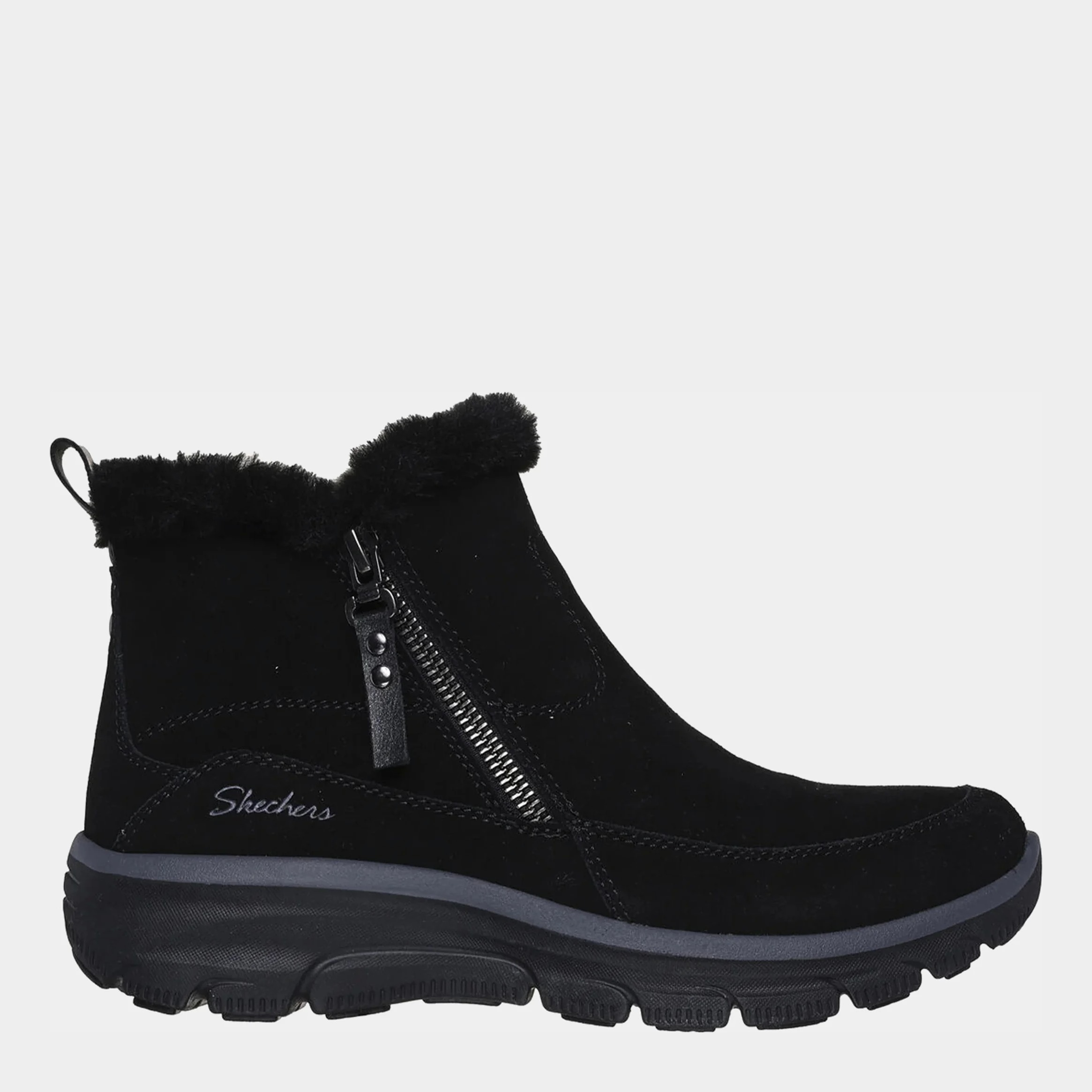 Акція на Жіночі черевики низькі Skechers 167862 BLK 39.5 (9.5US) 26.5 см Чорні від Rozetka