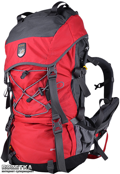 

Туристический рюкзак Onepolar W1365 50 + 10 л Red