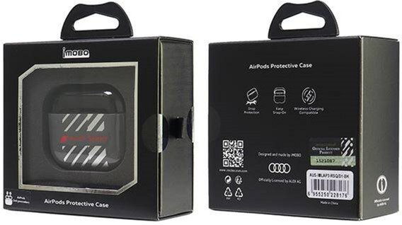Чохол Audi IML Sport для AirPods 3 Black (6955250228176) — фото 6