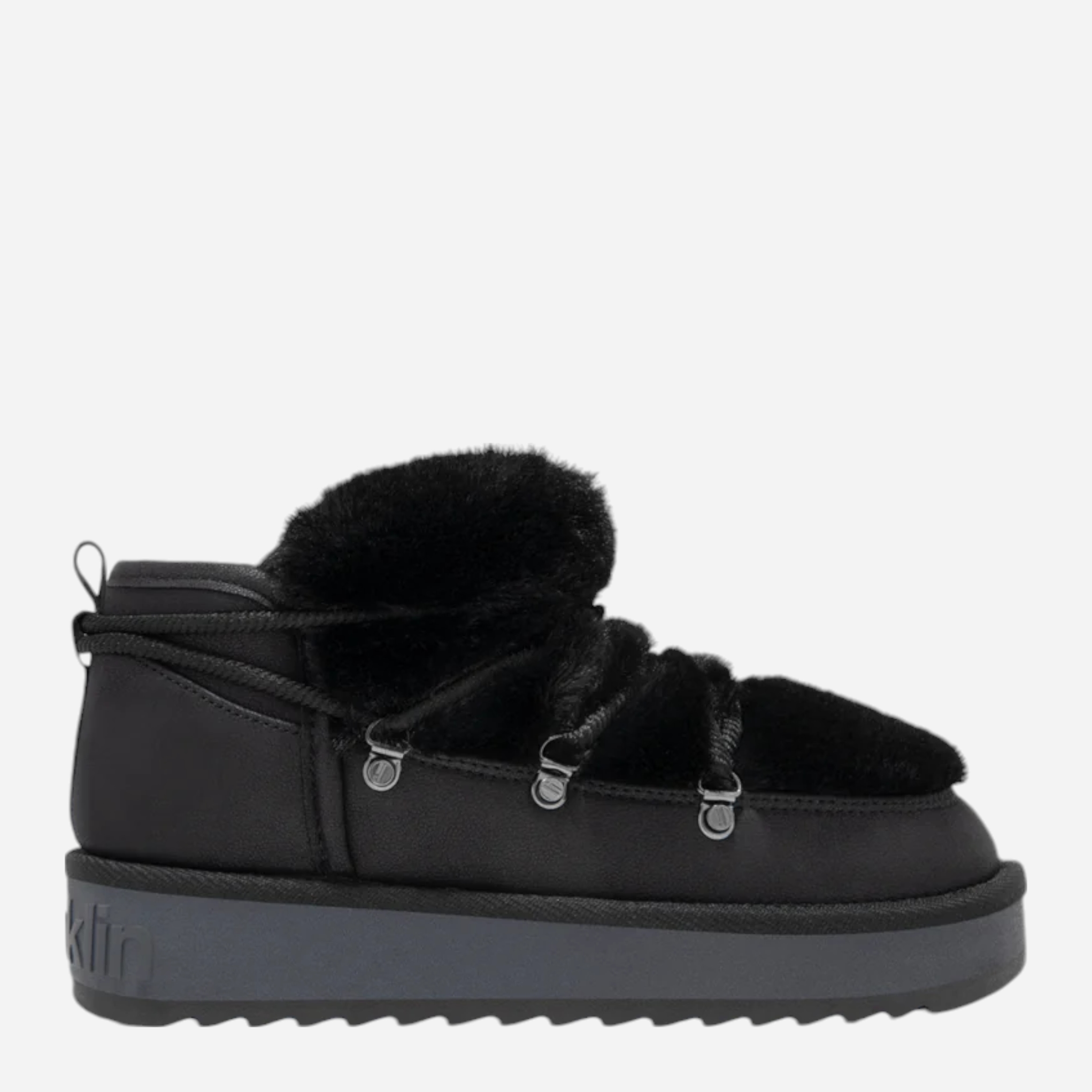 Акція на Жіночі місяцеходи D.Franklin Nordic Trk Fur Low DFSH370011-BLAC 40 (7UK/9US) 26 см Чорні від Rozetka