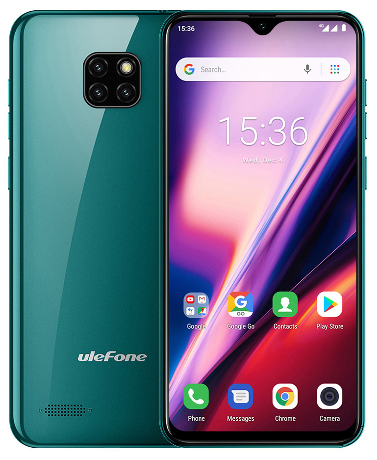 

Мобильный телефон Ulefone Note 7T 2/16GB Midnight Green