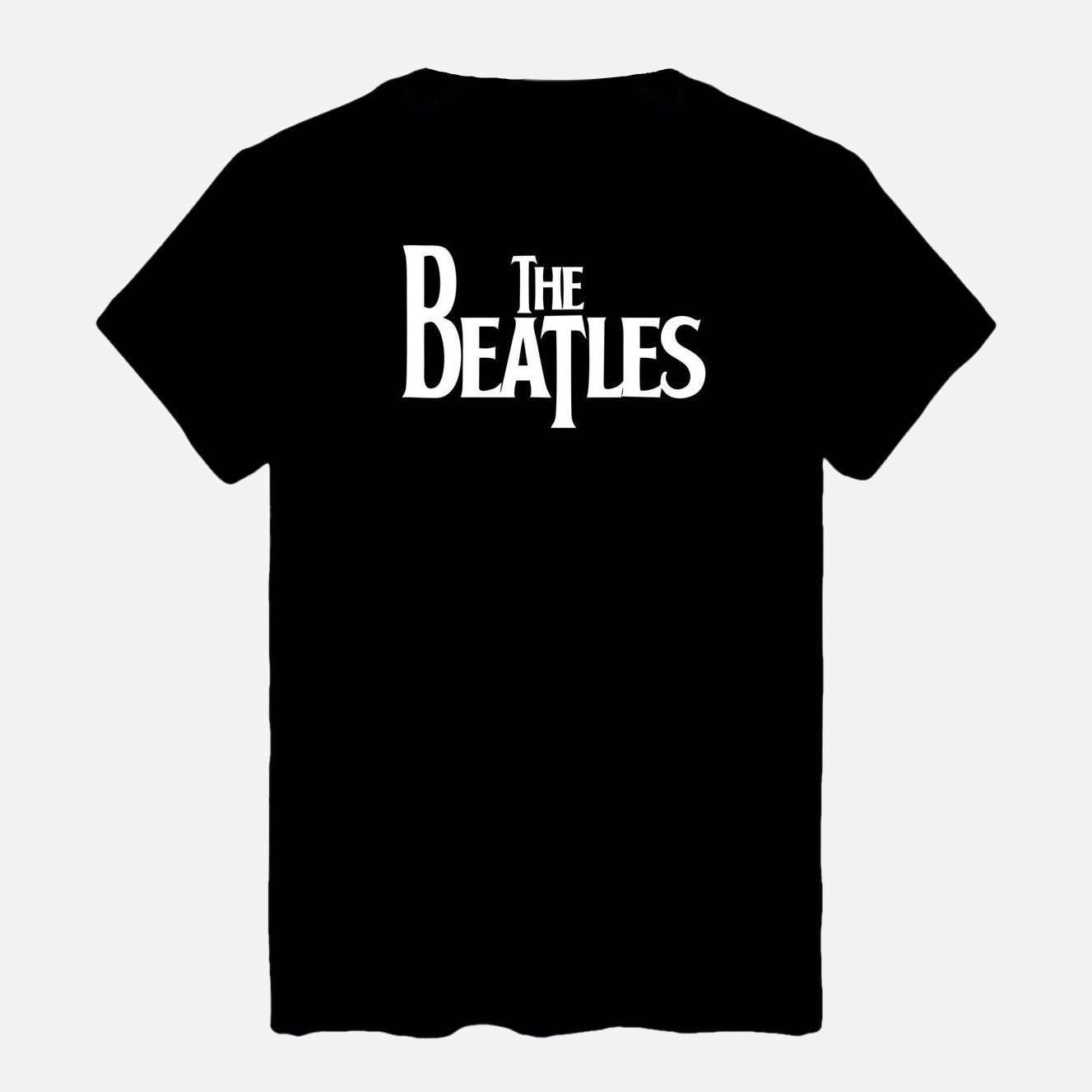 Акція на Футболка бавовняна довга чоловіча Likey The Beatles M150-0426 XXL Чорна від Rozetka