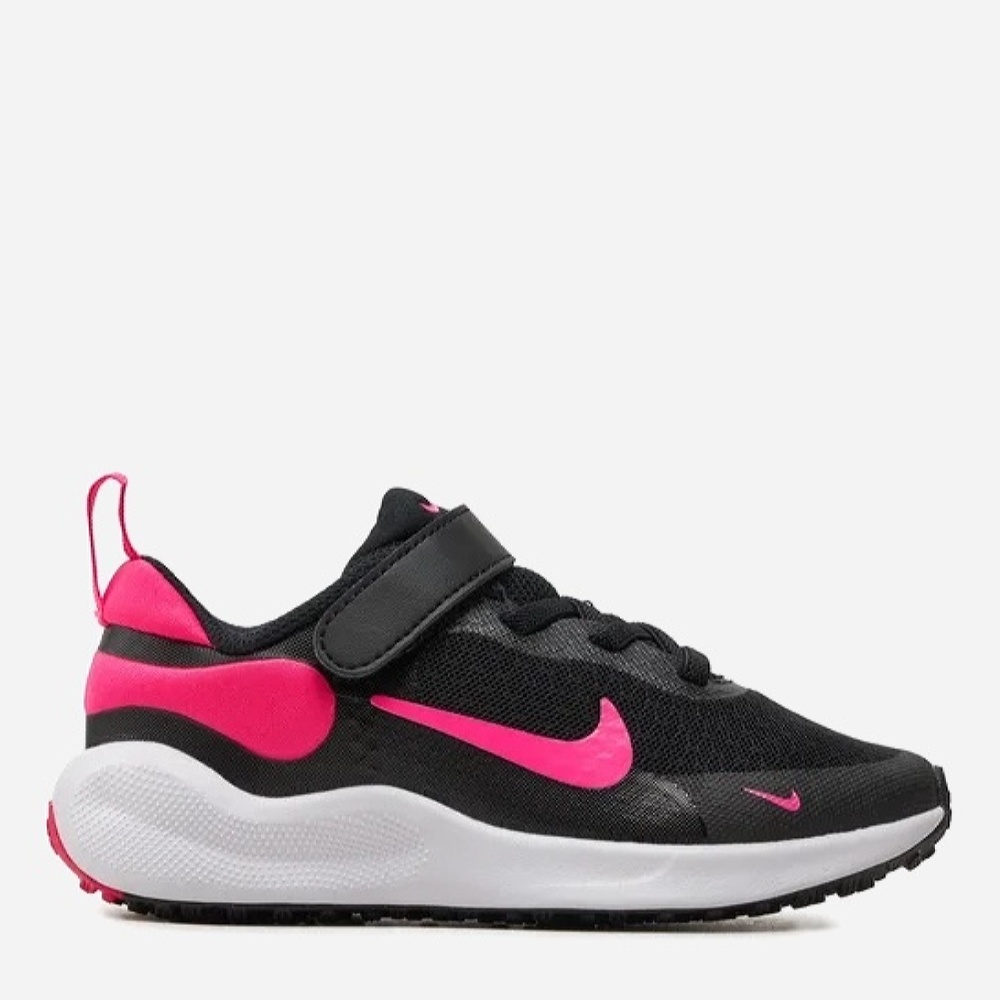 Акція на Дитячі кросівки для дівчинки Nike Revolution 7 (Psv) FB7690-002 31 (13C) Чорні від Rozetka