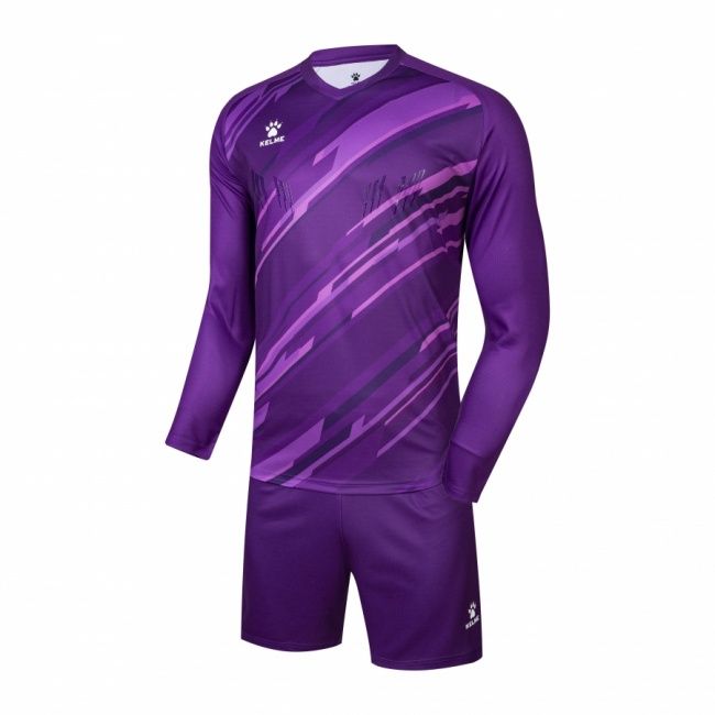 

Вратарская форма Kelme LONG SLEEVE GOALKEEPER SUIT фиолетовая XS 3801286.9500