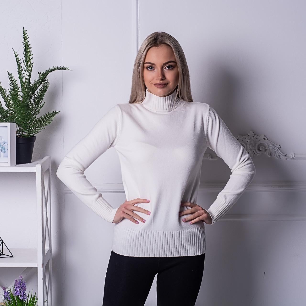 

Водолазка Fashion  Белый, Водолазка Fashion M Белый
