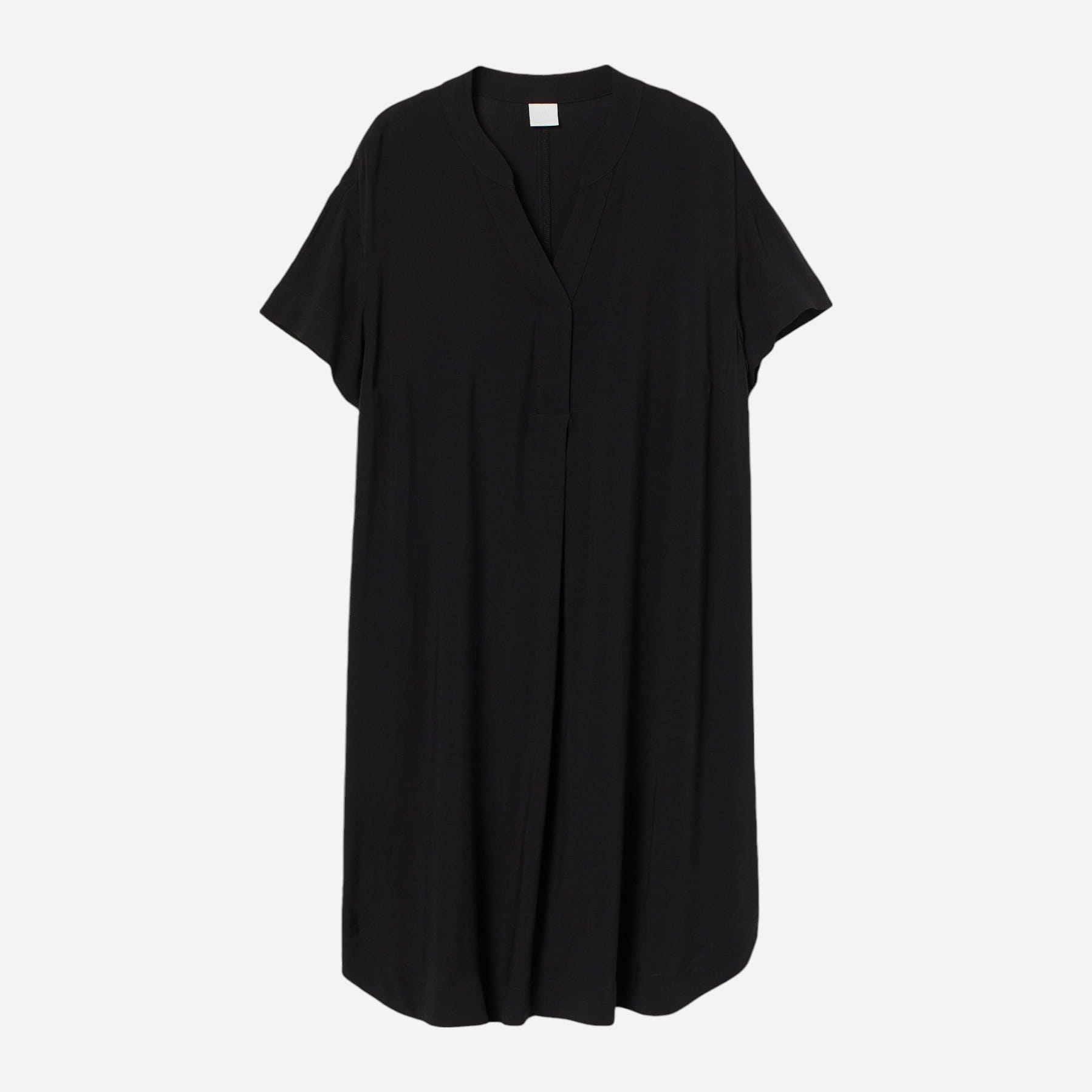 Акція на Сукня міді літня жіноча H&M 270942093_black XS Чорна від Rozetka