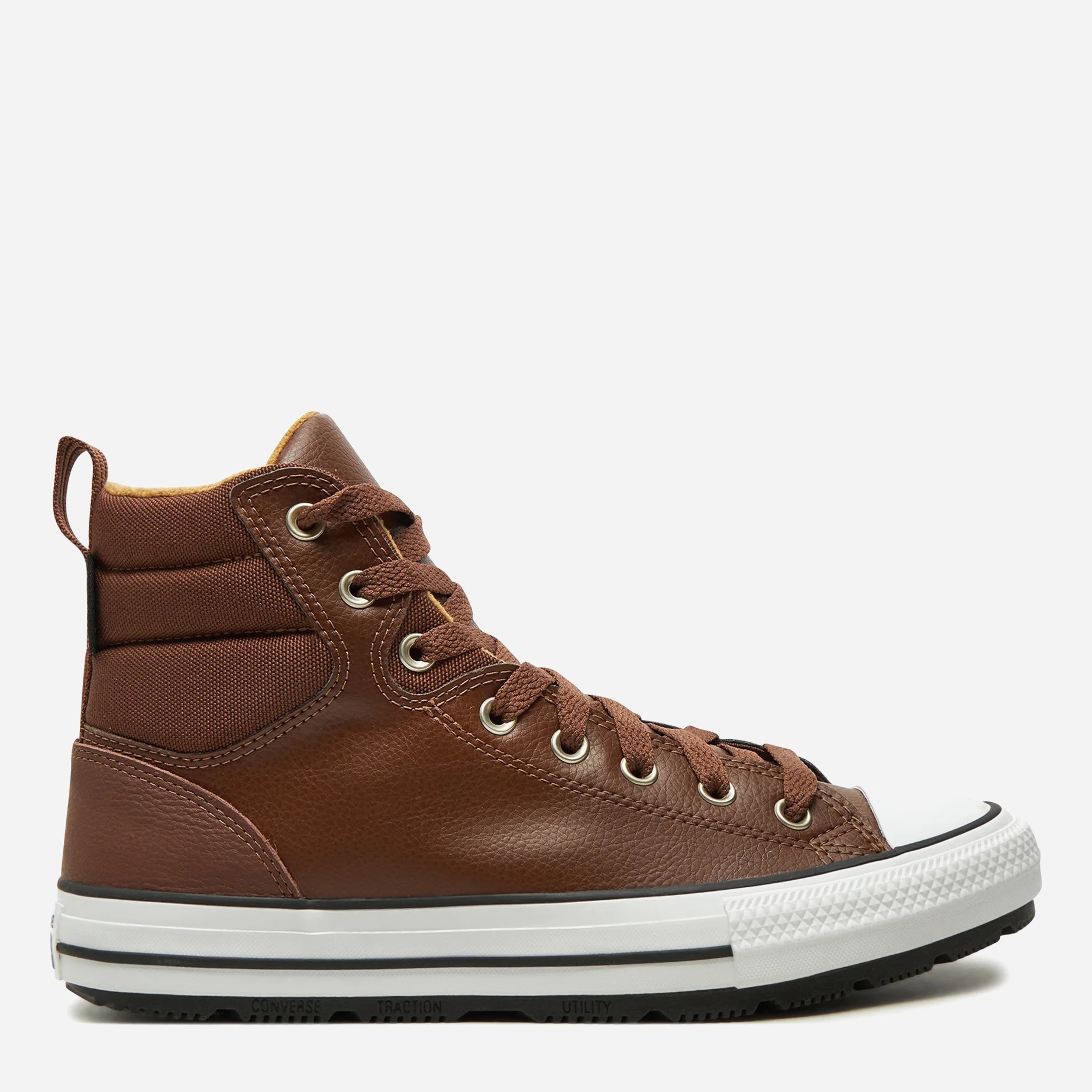 Акція на Чоловічі кеди високі Converse Ctas Berkshire Boot Hi A08562C-202 44 (9UK/10USA) 28 см Коричневі від Rozetka