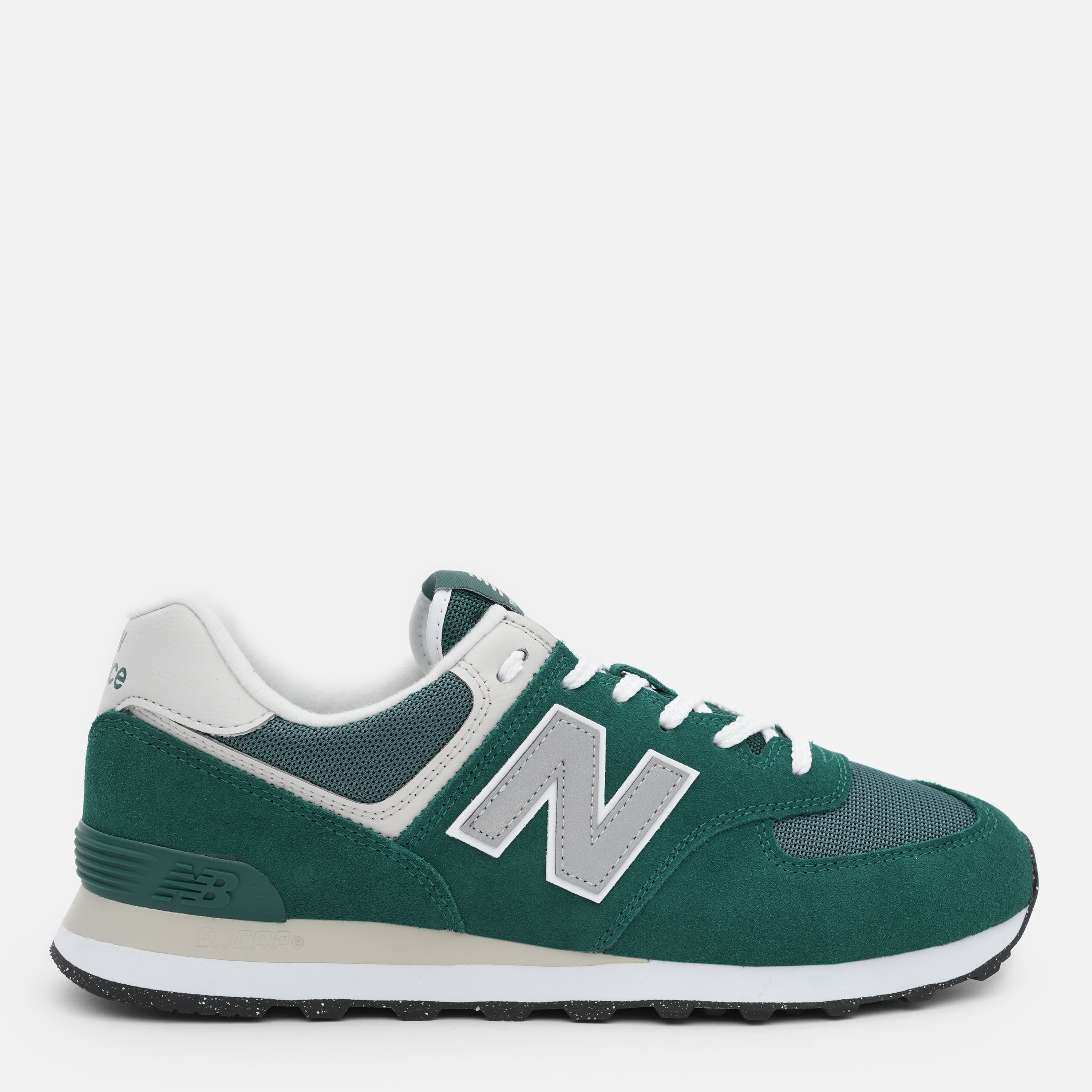 Акція на Чоловічі кросівки New Balance 574 U574ESG 45 (11US) 29 см Зелені від Rozetka