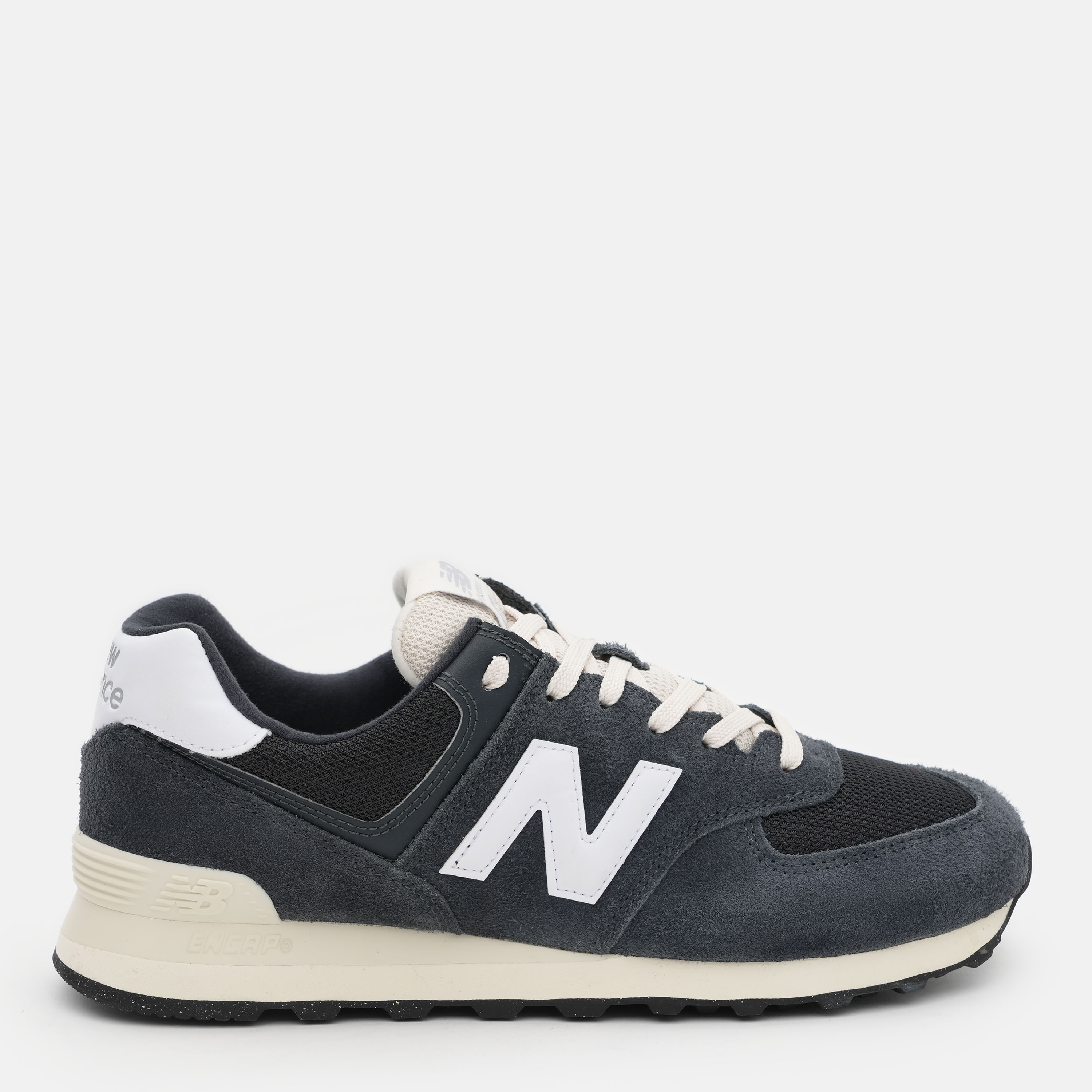 Акція на Чоловічі кросівки New Balance 574 U574RBH 44.5 (10.5US) 28.5 см Чорні від Rozetka