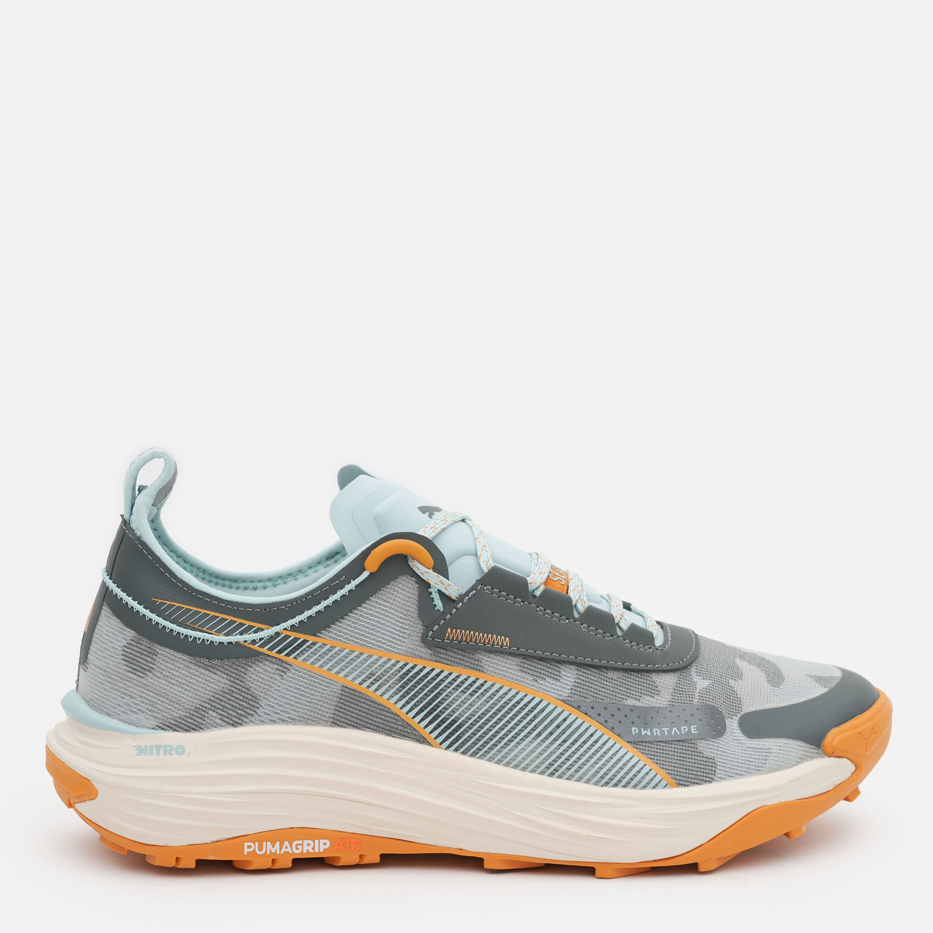 Акція на Чоловічі кросівки для бігу Puma Voyage Nitro 3 37774510 44 (9.5UK) 28.5 см Mineral Gray-Turquoise Surf-Ginger Tea від Rozetka