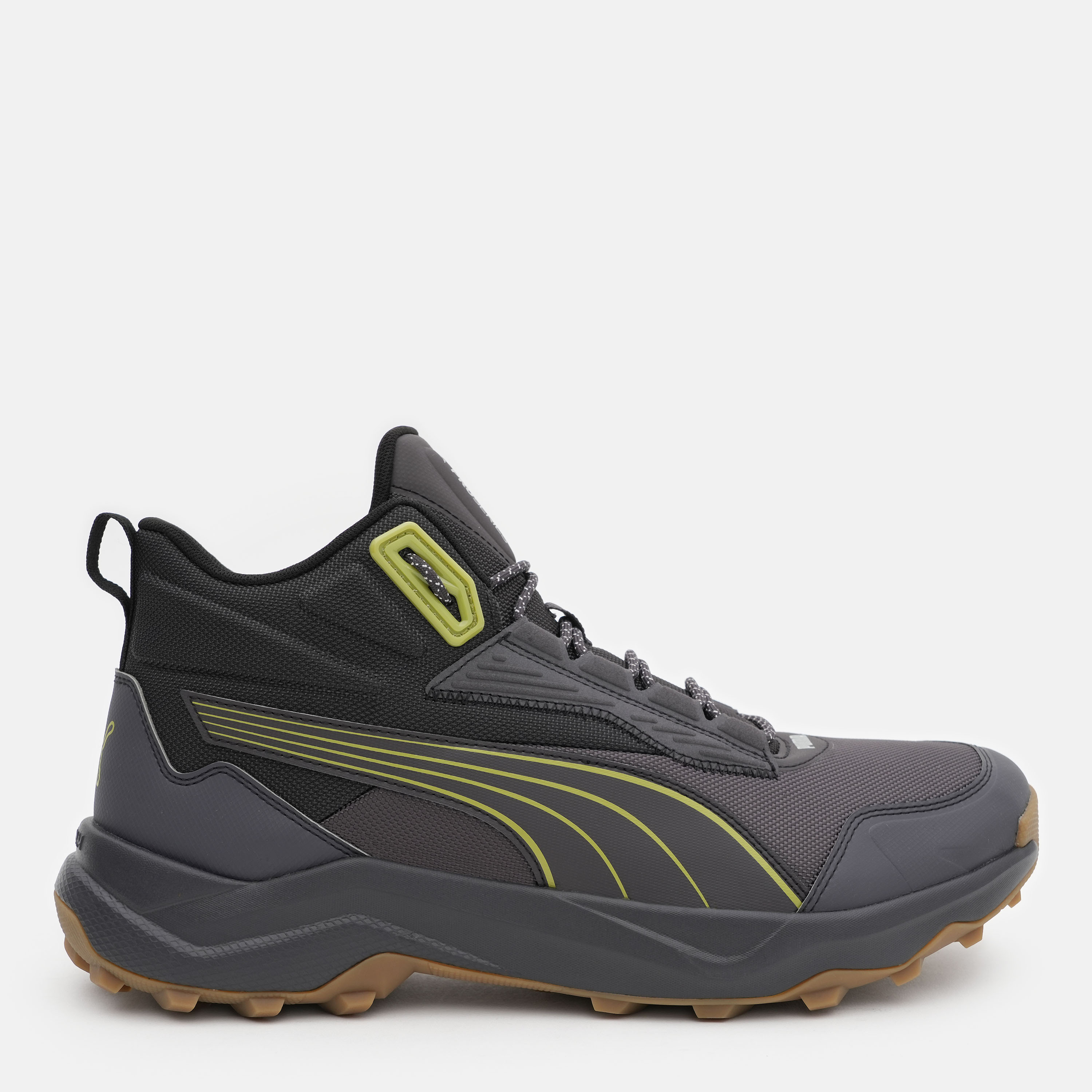 Акція на Чоловічі кросівки для бігу Puma Obstruct Pro Mid 37868905 40.5 (7UK) 26 см Dark Coal-Gum-Kiwi Green від Rozetka