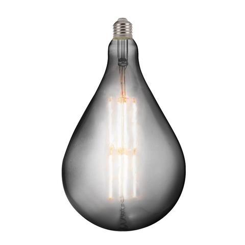 

Лампа винтажная светодиодная ретро Filament led TOLEDO 8W 2400К титан E27 Horoz Electric