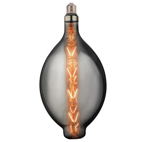 

Лампа винтажная светодиодная ретро Filament led Enigma 8W E27 2400К Титан Horoz Electric