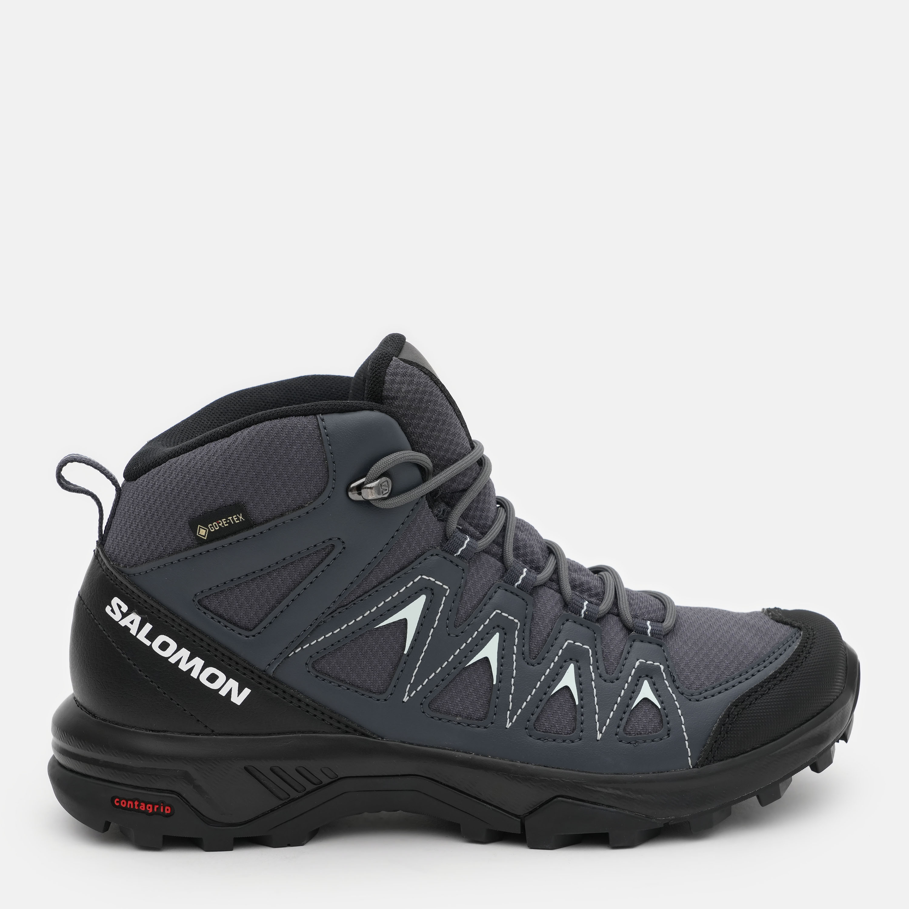 Акція на Жіночі черевики низькі з Gore-Tex Salomon X Braze Mid Gtx L47181100 38.5 (7US) 24.5 см Чорні від Rozetka