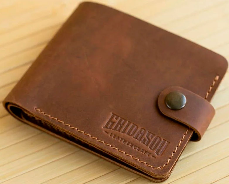 

Портмоне Gridasov Leathercraft Moriarti из натуральной кожи коричневое (WL-015-BR)