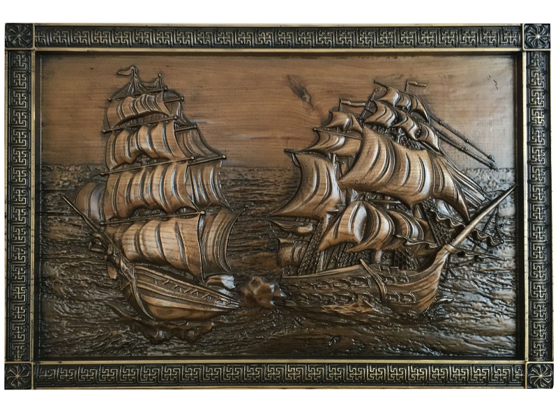 

Панно настінне дерев'яне WoodArt v0048