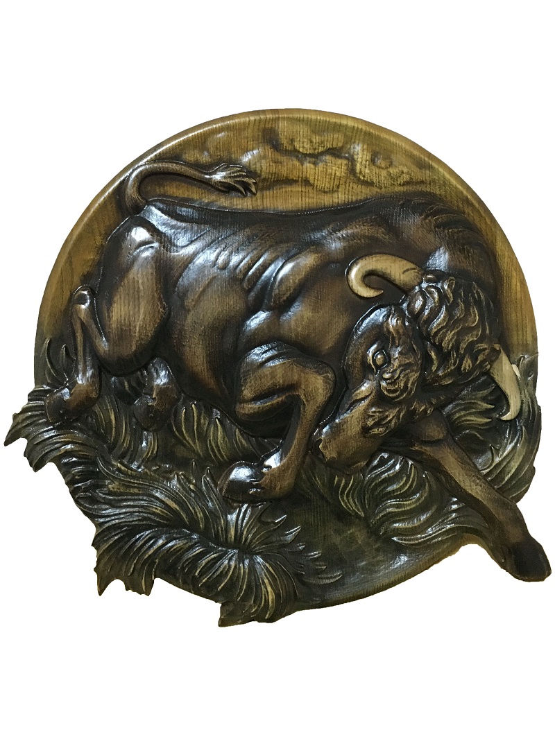 

Панно настінне дерев'яне WoodArt v0040
