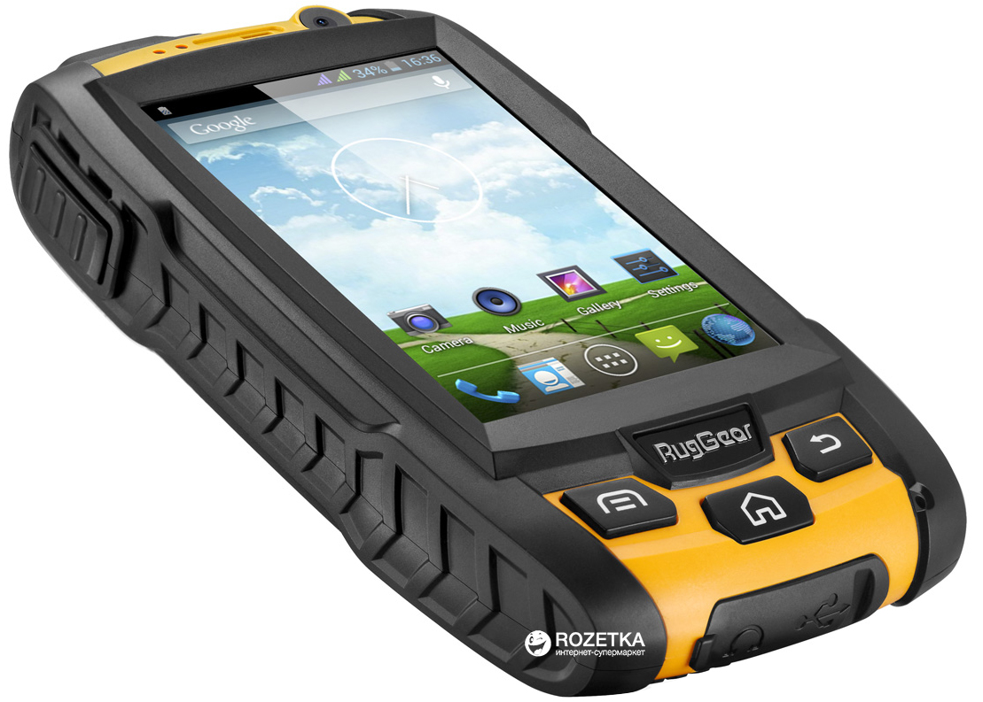 Мобильный телефон RugGear RG500 Swift Pro Yellow – отзывы покупателей |  ROZETKA