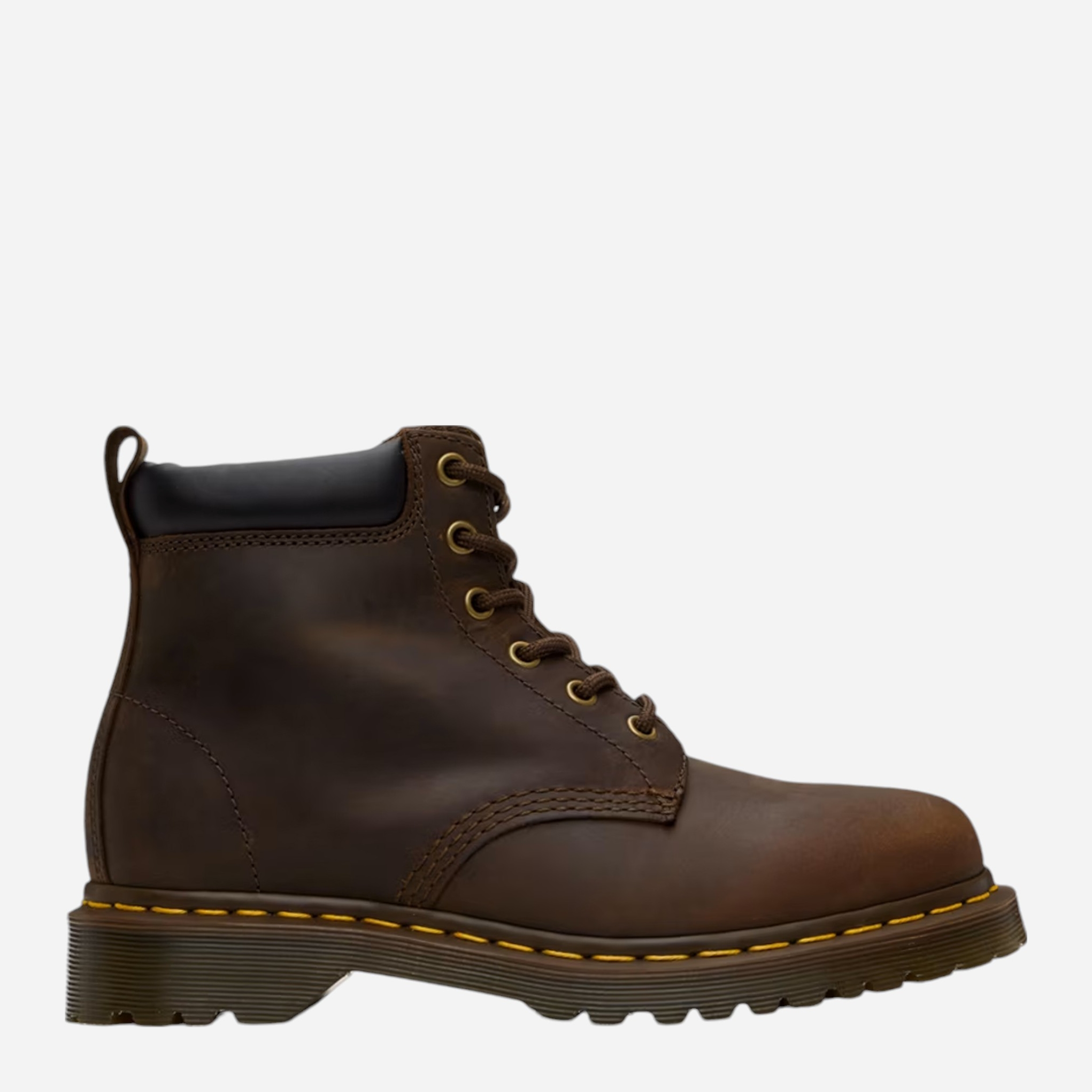 Акція на Чоловічі черевики Dr. Martens Gaucho Crazy Horse 24282207 42 Темно-коричневі від Rozetka