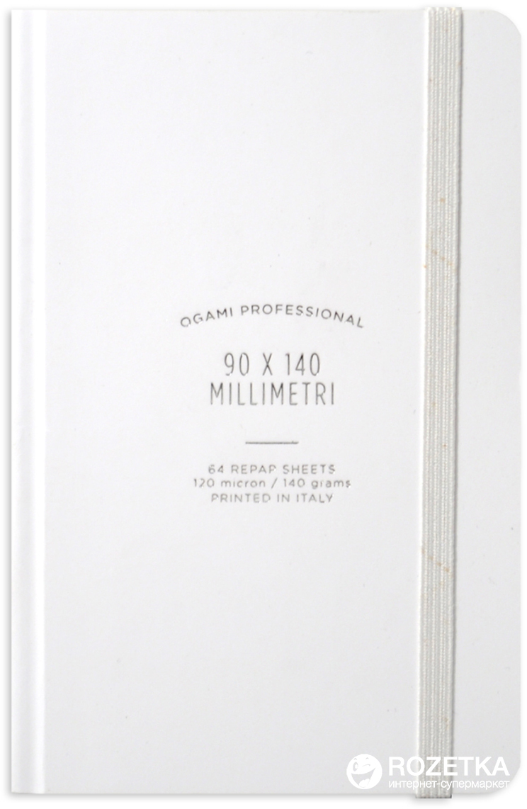 

Записная книга Ogami Pro Hard 9 x 14 см 128 страниц в линейку Белая (8011688058322)