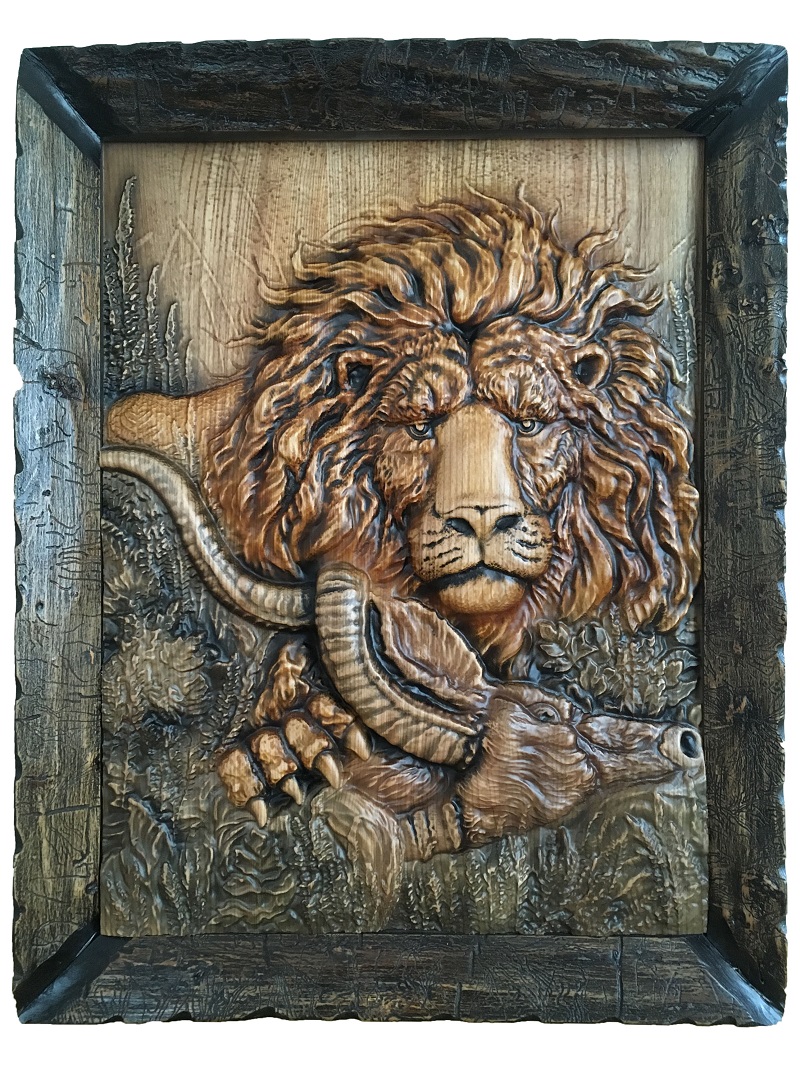 

Панно настінне дерев'яне WoodArt v0055