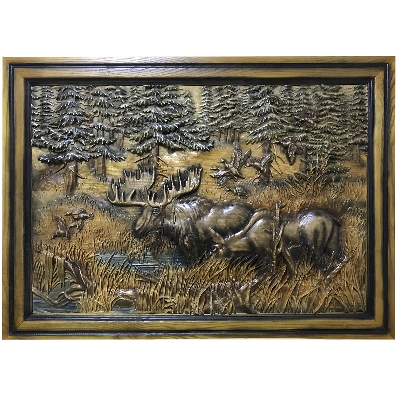 

Панно настінне дерев'яне WoodArt v0092