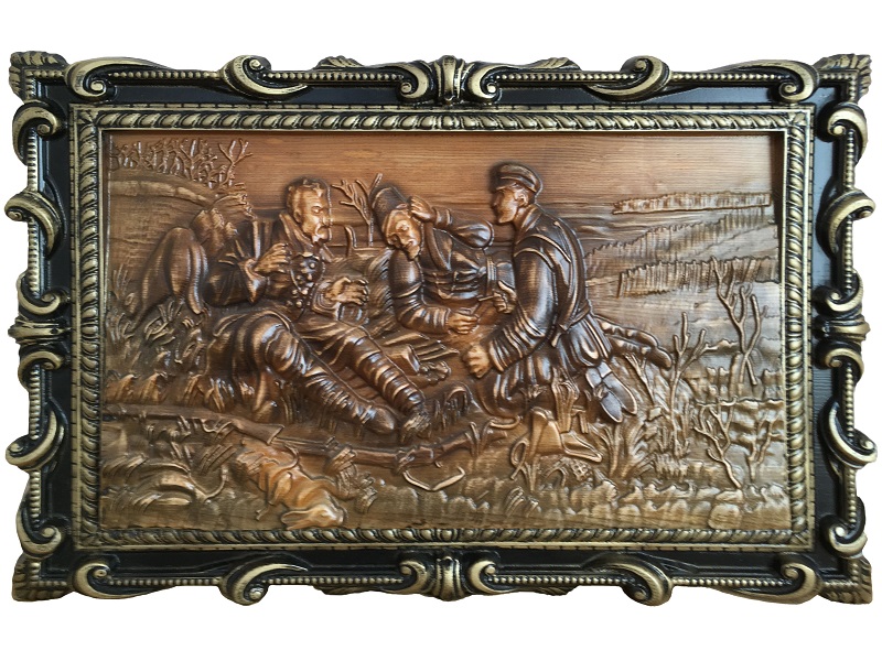 

Панно настінне дерев'яне WoodArt v0059