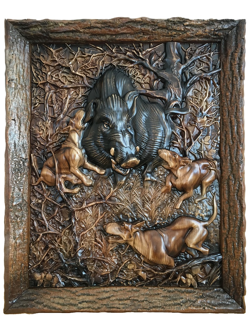 

Панно настінне дерев'яне WoodArt v0063
