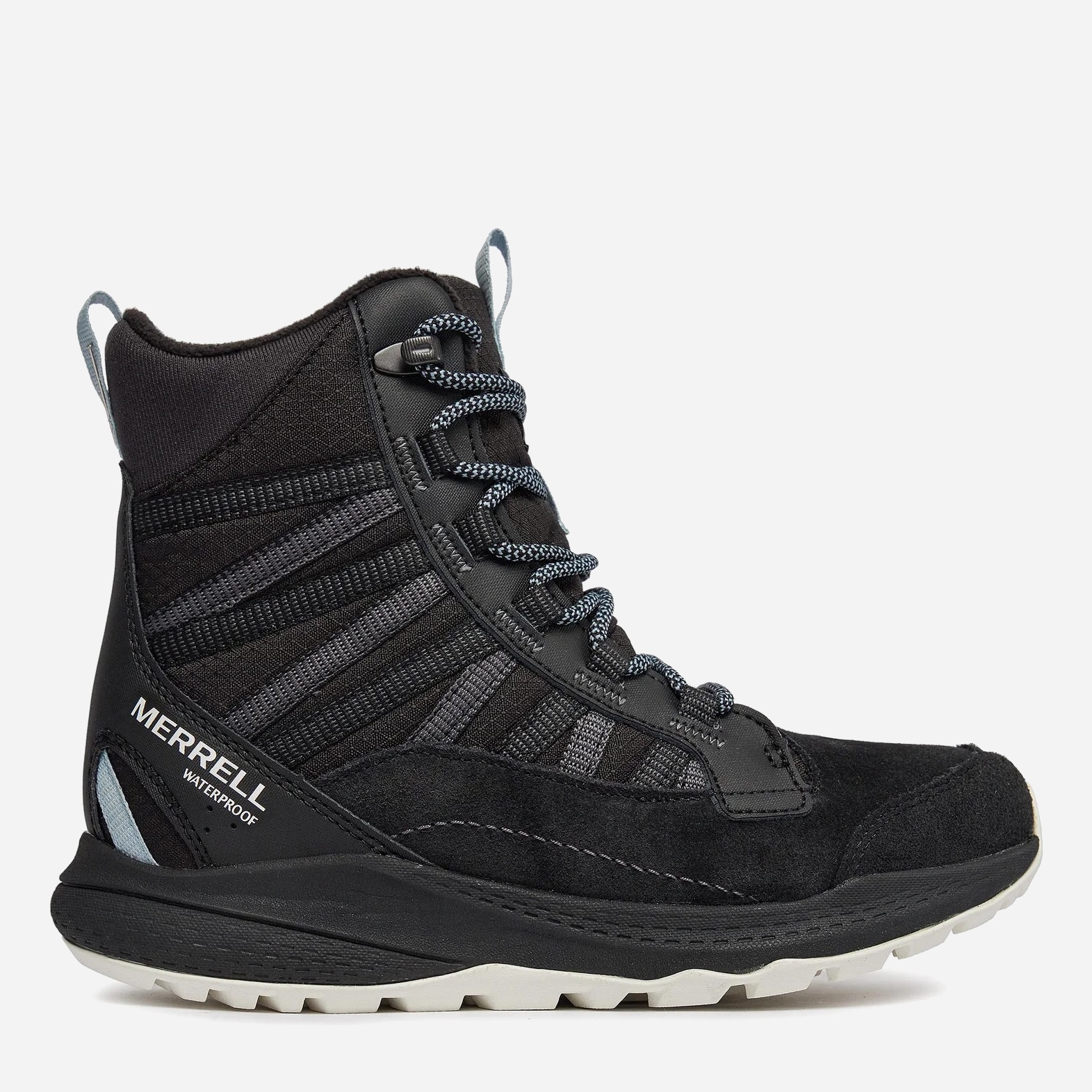 Акція на Жіночі зимові черевики з мембраною високі Merrell Bravada Edge 2 Thermo Mid Wp J036798 39 (8.5USA/6UK) 25.5 см Black/Arona від Rozetka