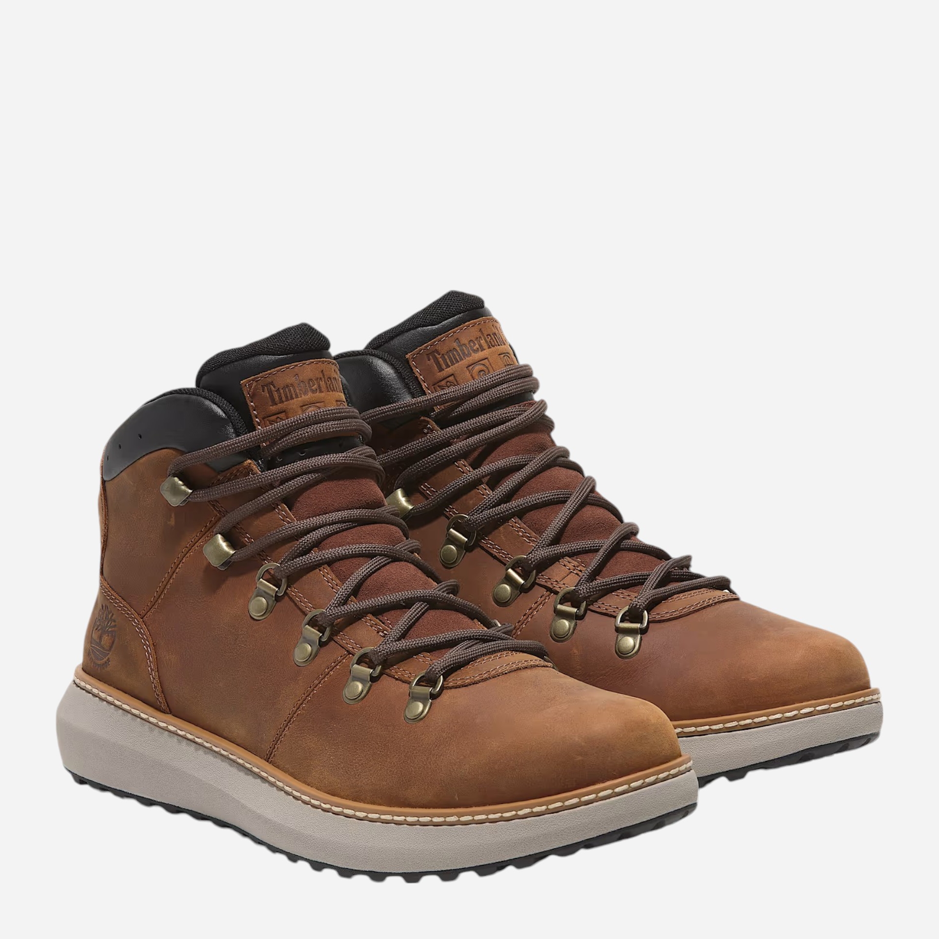 Акція на Чоловічі черевики Timberland Nudson Road TB0A69RDEM61 43 (9US) 27 см Коричневі від Rozetka