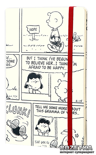 

Записная книга Moleskine Peanuts 13 х 21 см 240 страниц в линейку Белая (8051272891706)