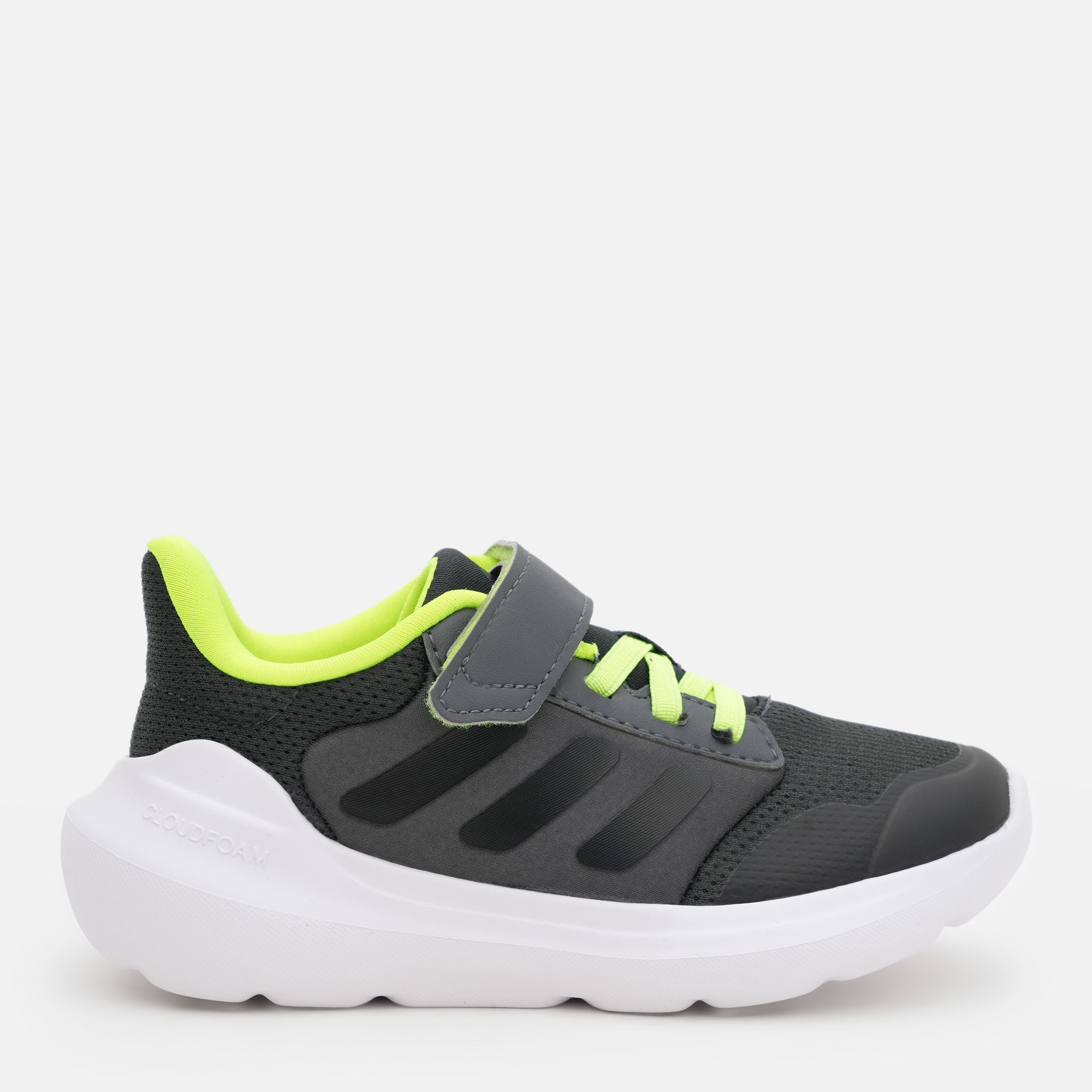 Акція на Дитячі кросівки для хлопчика Adidas Tensaur Run 3.0 El C IE5987 30 Сірі від Rozetka