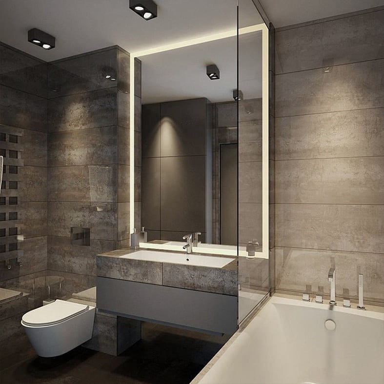 

Зеркало с подсветкой Spark-decor Loft 1000х2000