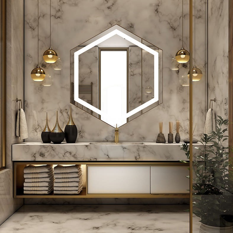 

Зеркало с подсветкой Spark-decor Legende 600х800