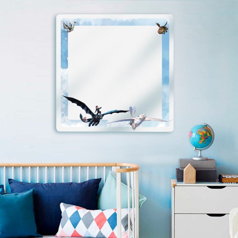 

Зеркало в детскую Spark-decor Dragon 600 x 600