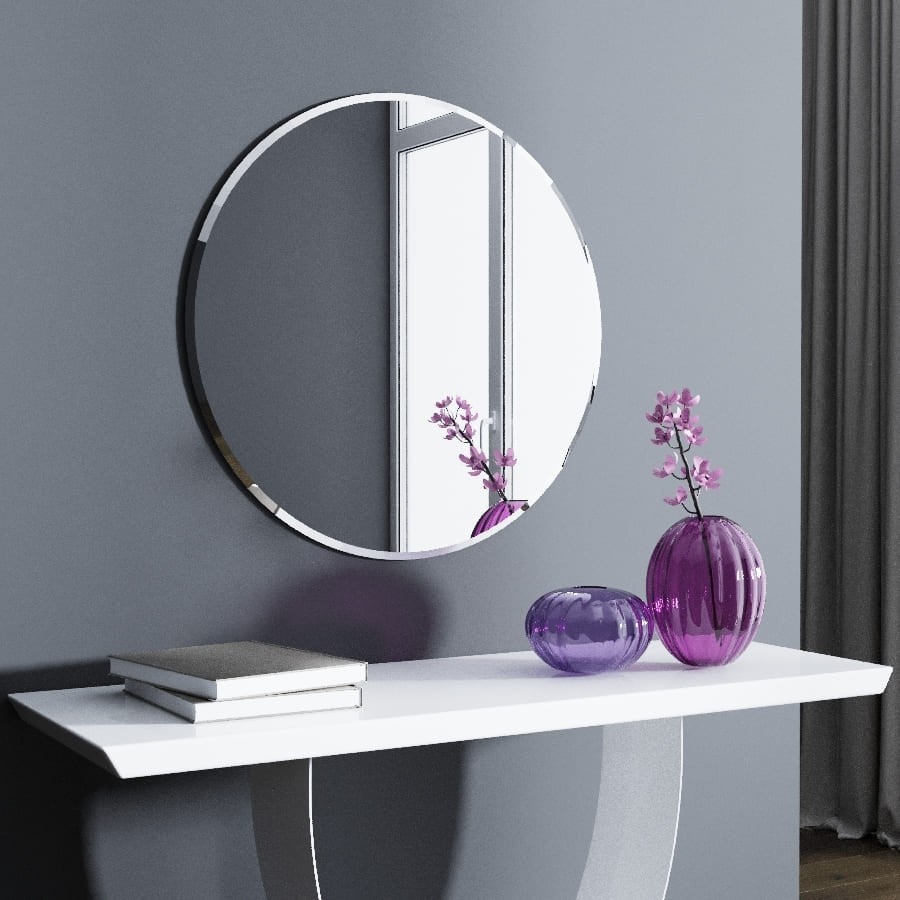 

Круглое зеркало с фацетом Spark-decor Solo с фацетом 900