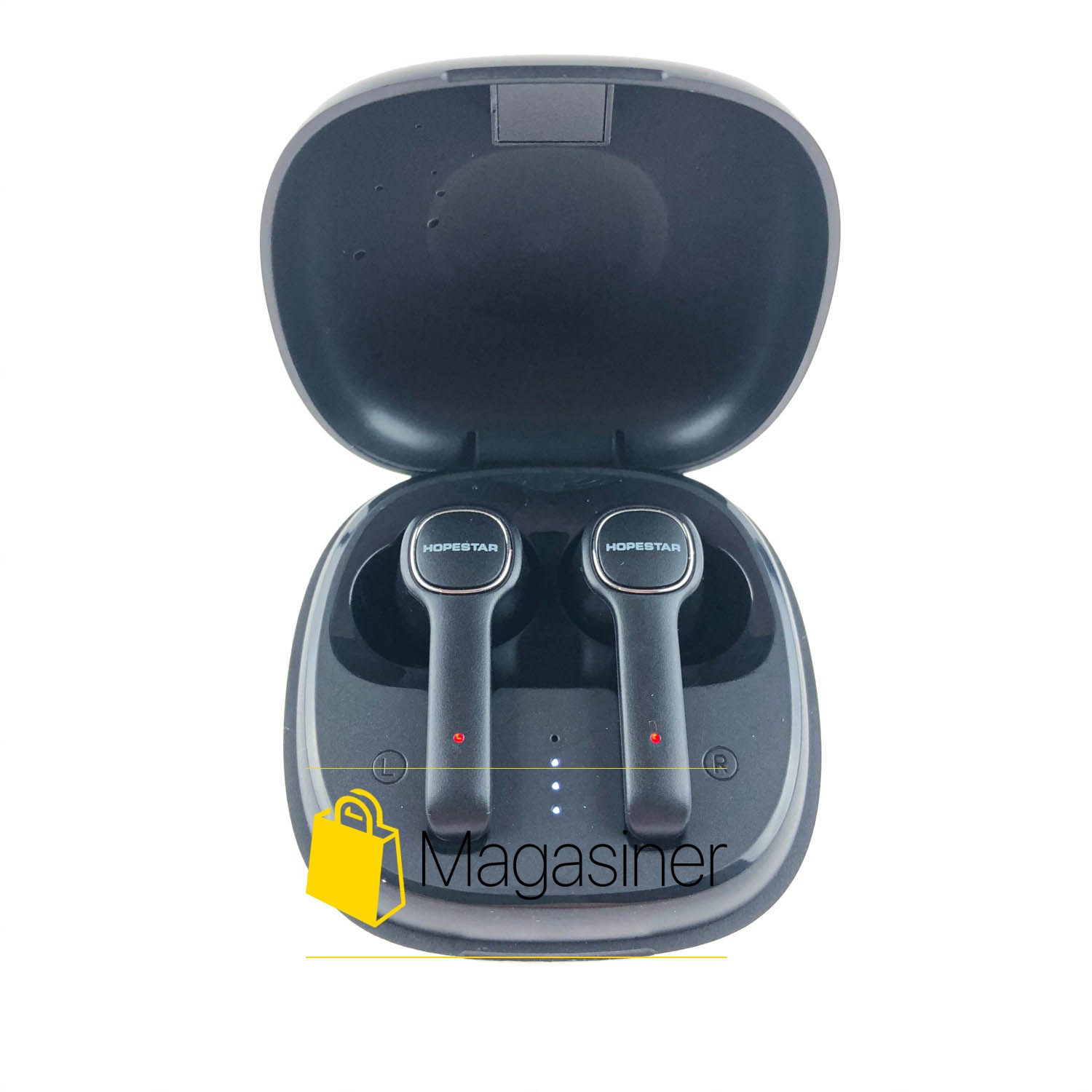 

Беспроводные bluetooth наушники Hopestar S12 с кейсом подзарядки черные (1462)