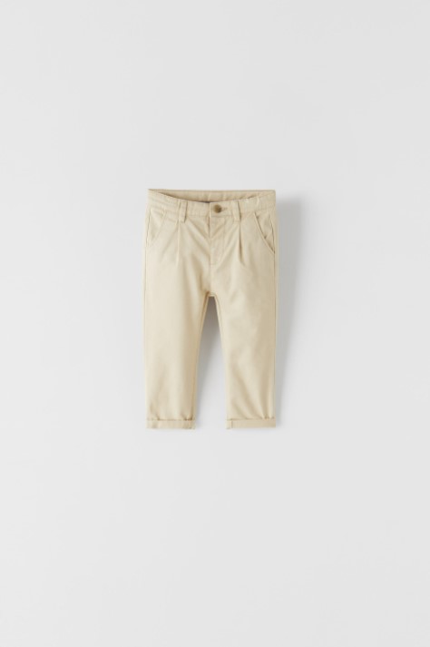 

Брюки чинос для мальчика 5827 ZARA 98 Бежевый 43700